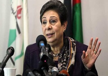 عشراوي: مع التهدئة ولكن بشرط