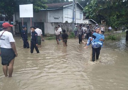 85 قرية تغرق في ميانمار