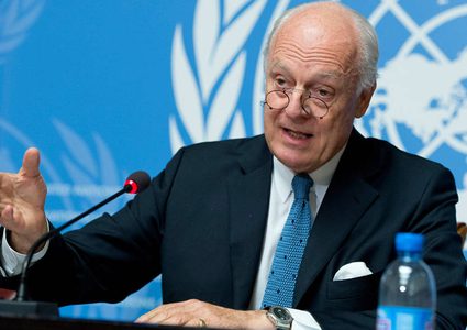 دي ميستورا يخشى استخدام أسلحة كيماوية في إدلب