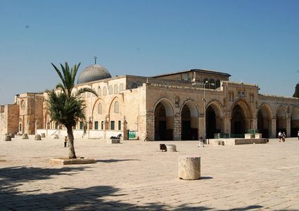 استئناف العمل في ترميم سبيل قاسم باشا داخل الأقصى