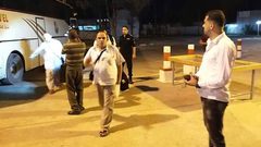 عودة الفوج الأول من حجاج غزة عبر معبر رفح