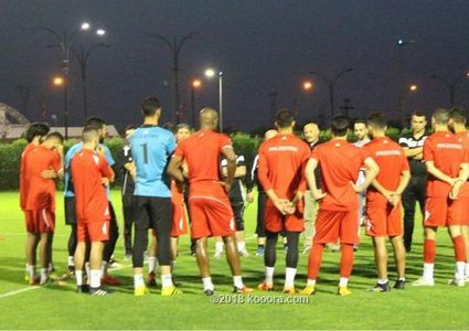 منتخب فلسطين يتوجه إلى قيرغيزستان