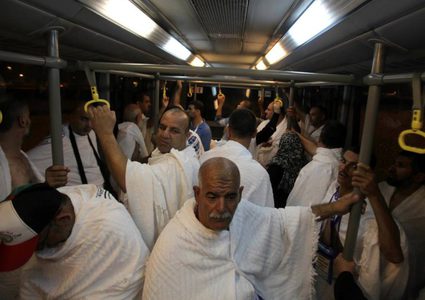 اكتمال وصول حجاج قطاع غزة بسلام