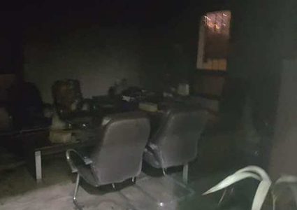 اعتقال المتهم الأول بحرق ملتقى رجال الأعمال بنابلس