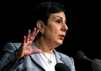 عشراوي: تصريحات رئيس بلدية الاحتلال متغطرسة