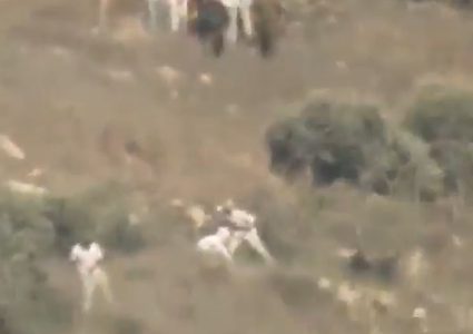 فيديو يوثق اعتداءات المستوطنين على بورين