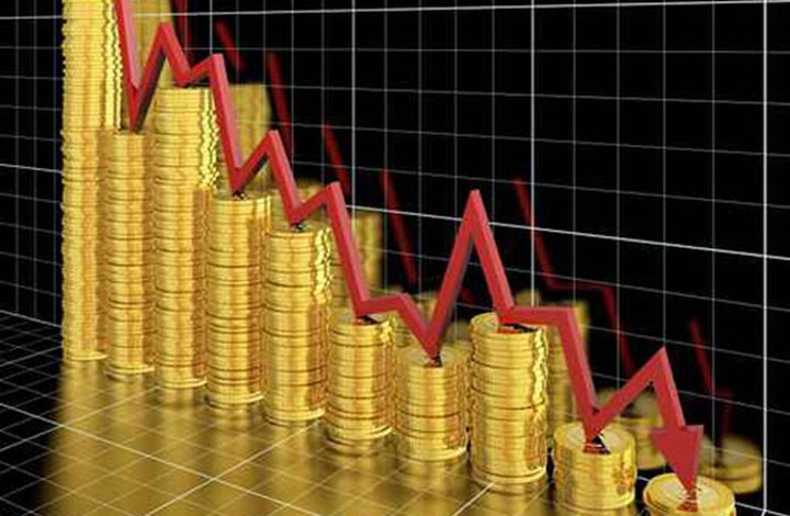 انخفاض اسعار الذهب