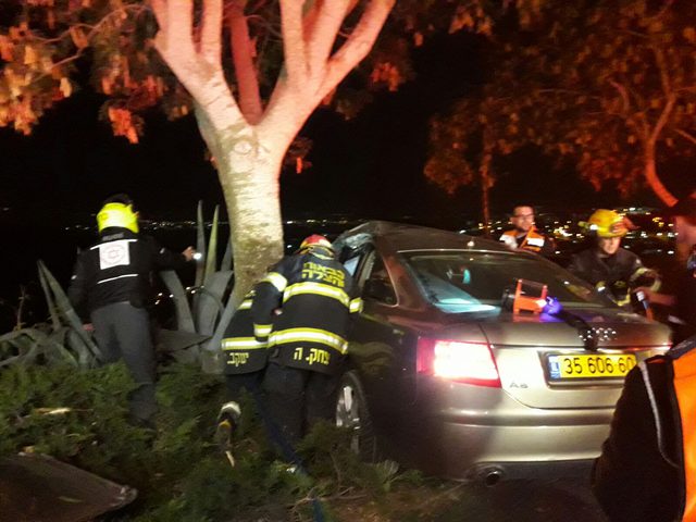 إصابة سيدة عربية بجراح خطيرة بحادث سير في حيفا