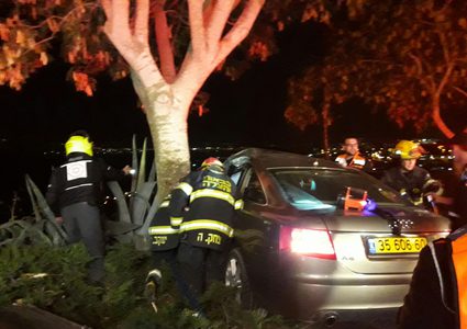 إصابة سيدة عربية بجراح خطيرة بحادث سير في حيفا