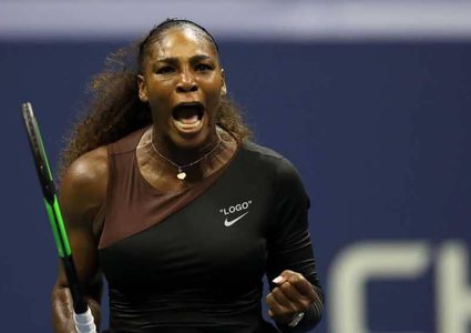 سيرينا وليامز تتأهل إلى نصف نهائي أميركا المفتوحة