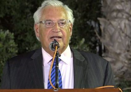 فريدمان يواصل التحريض ضد الفلسطينيين