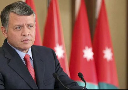 العاهل الأردني: لا بديل عن حل الدولتين