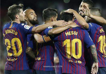 برشلونة يتلقى أولى ضربات التوقف الدولي