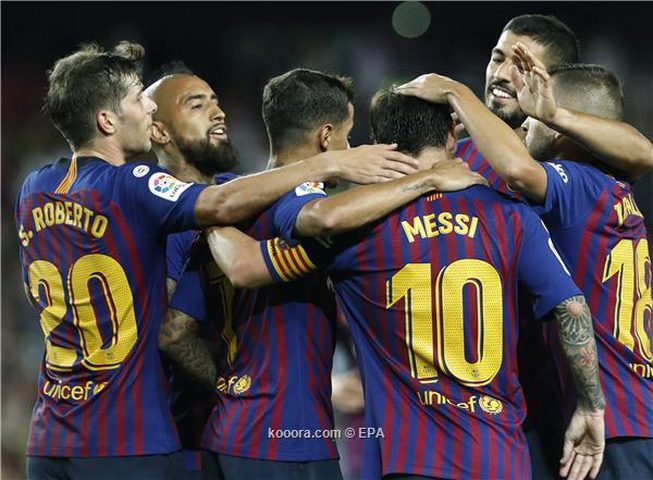 برشلونة يتلقى أولى ضربات التوقف الدولي