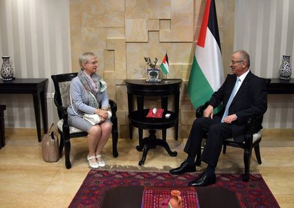 الحمدالله يلتقي القنصل البلجيكي