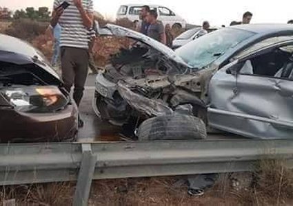 إصابة 15 مواطنا في حادث سير