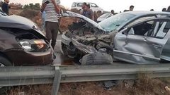 إصابة 15 مواطنا في حادث سير
