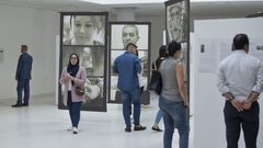 افتتاح معرض "وجوه من أماكن ممحُوّة"