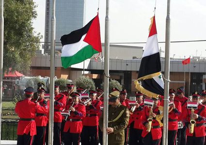 السفير عبد الهادي يلتقي سفير العراق