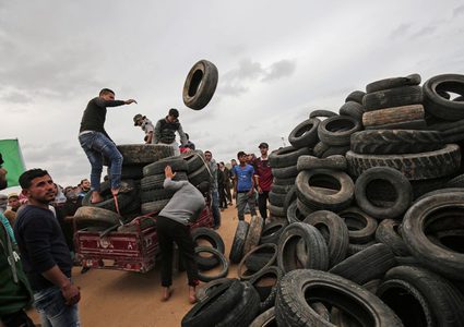 الفلسطينيون يستعدون لجمعة "عائدون رغم أنف ترامب"