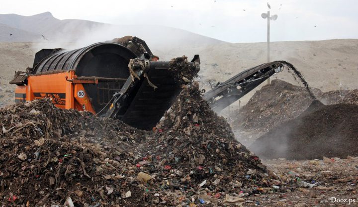 الاحتلال يغلق مكب نفايات جنوبي نابلس