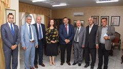 الأردن يستقبل وفداً من اتحاد الكتاب الفلسطينيين