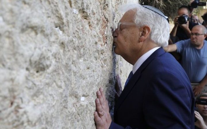فريدمان: السفارة الأمريكية ستبقى في القدس