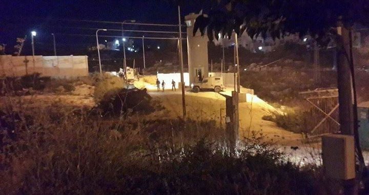 إطلاق النار تجاه مجموعة اقتربت من موقع "ناحل عوز"