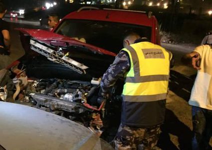 7 إصابات في حادث سير شمال البيرة