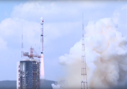 الصين تطلق قمرا اصطناعيا لاستشعار الأرض