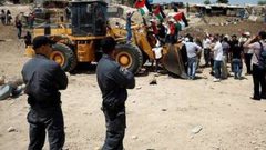 بلجيكا تطالب بعدم هدم الخان الأحمر