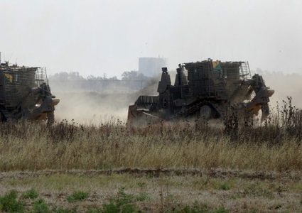 توغل وتجريف جنوب قطاع غزة