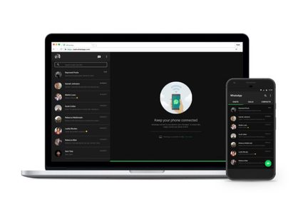 "واتس أب" يتجه نحو الاتشاح بالسواد