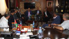 غنيم يفتتح وصلة مياه في زبدة جنوب غرب جنين