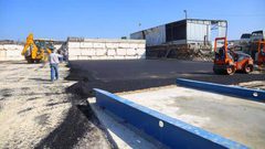 افتتاح محطة ترحيل النفايات الصلبة