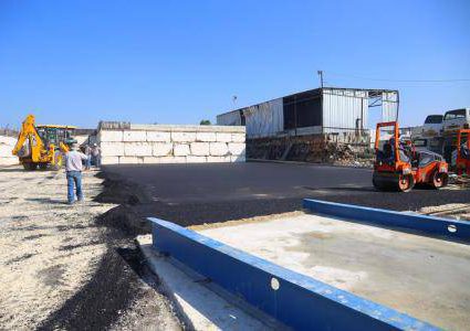 افتتاح محطة ترحيل النفايات الصلبة