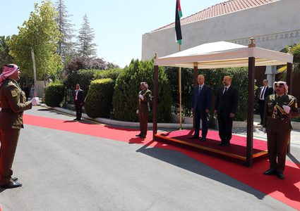 رئيس الوزراء د. رامي الحمد الله يجتمع مع نظيره الأردني عمر الرزاز  في عمان اليوم الاثنين الموافق 17 سبتمبر 2018.