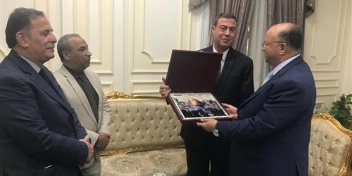 السفير دياب اللوح يلتقي محافظ القاهرة