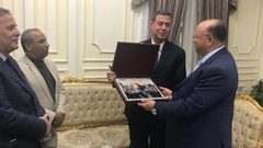 السفير دياب اللوح يلتقي محافظ القاهرة