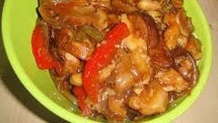 طريقة عمل الدجاج الصيني بالبروكلي وصلصة المحار