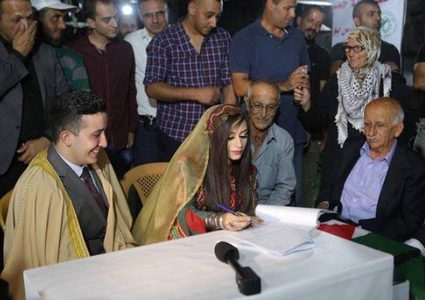 الاسير المحرر البلبول يعقد قرانه بالخان الاحمر