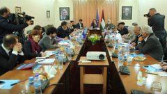 التشريعي يجتمع  مع وفد من البرلمان الأوروبي