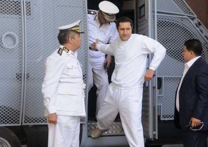 إخلاء سبيل نجلي مبارك