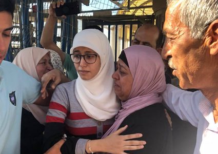 الإفراج عن الأسيرة مرشود
