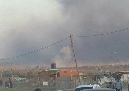 الاحتلال يستهدف نقطة رصد للمقاومة شرق غزة