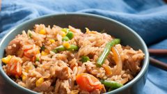 أرز صيني بالدجاج