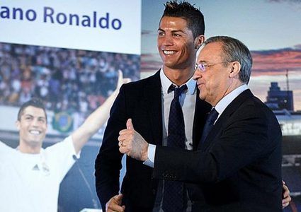 بيريز يقر بأسطورية رونالدو !