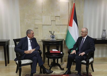 الحمد الله يلتقي ممثل الاتحاد الاوروبي