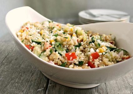 تبولة الكينوا الصحية