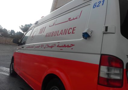 إصابة ثلاثة عمال إثر سقوطهم من علو جنوب نابلس